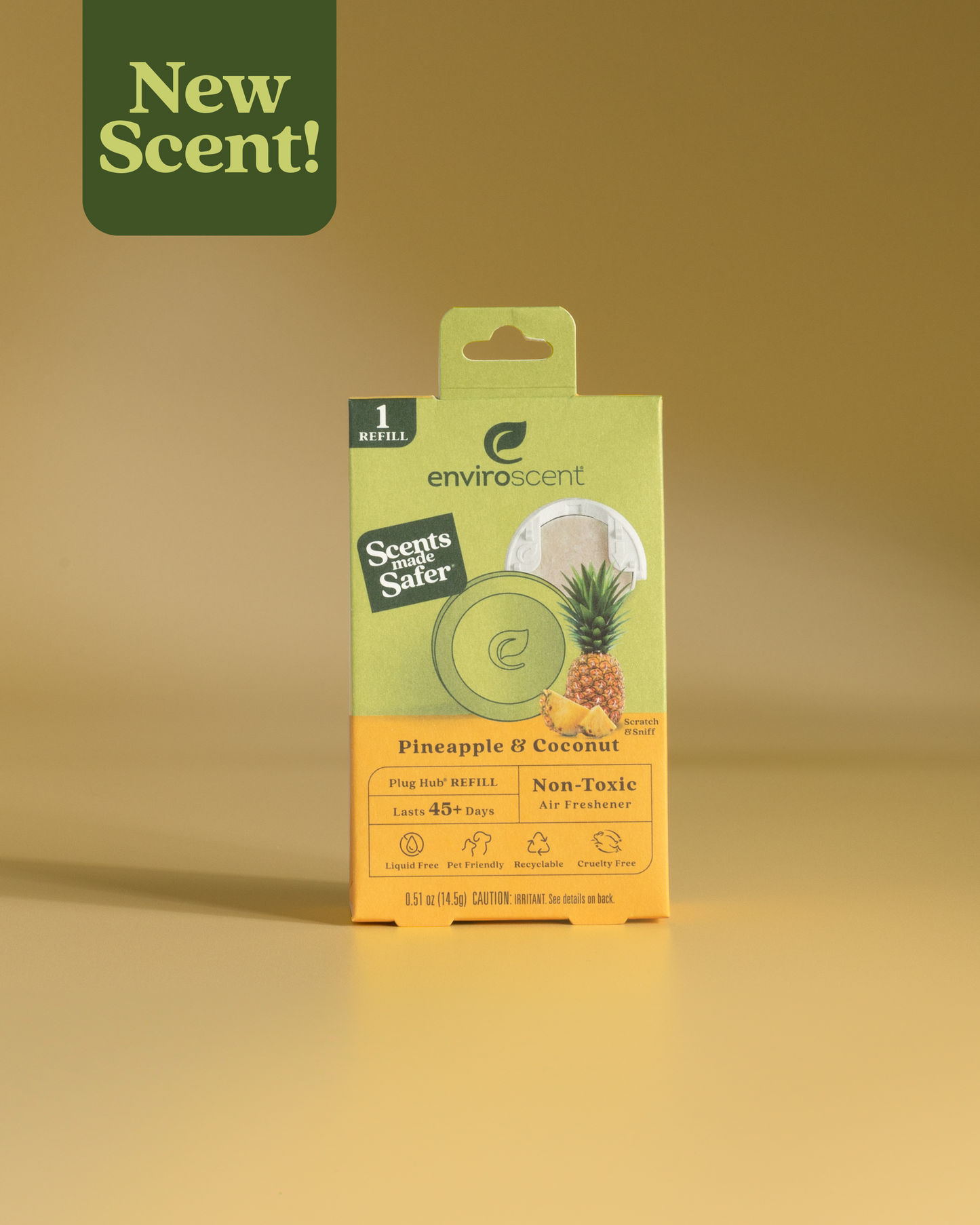 Pineapple & Coconut Plug Hub® Refill in packaging