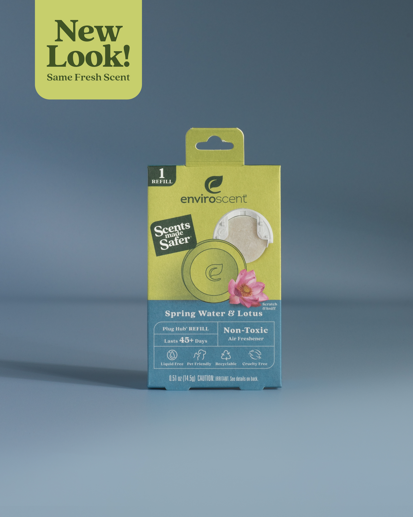 Spring Water & Lotus Plug Hub® Refill in packaging