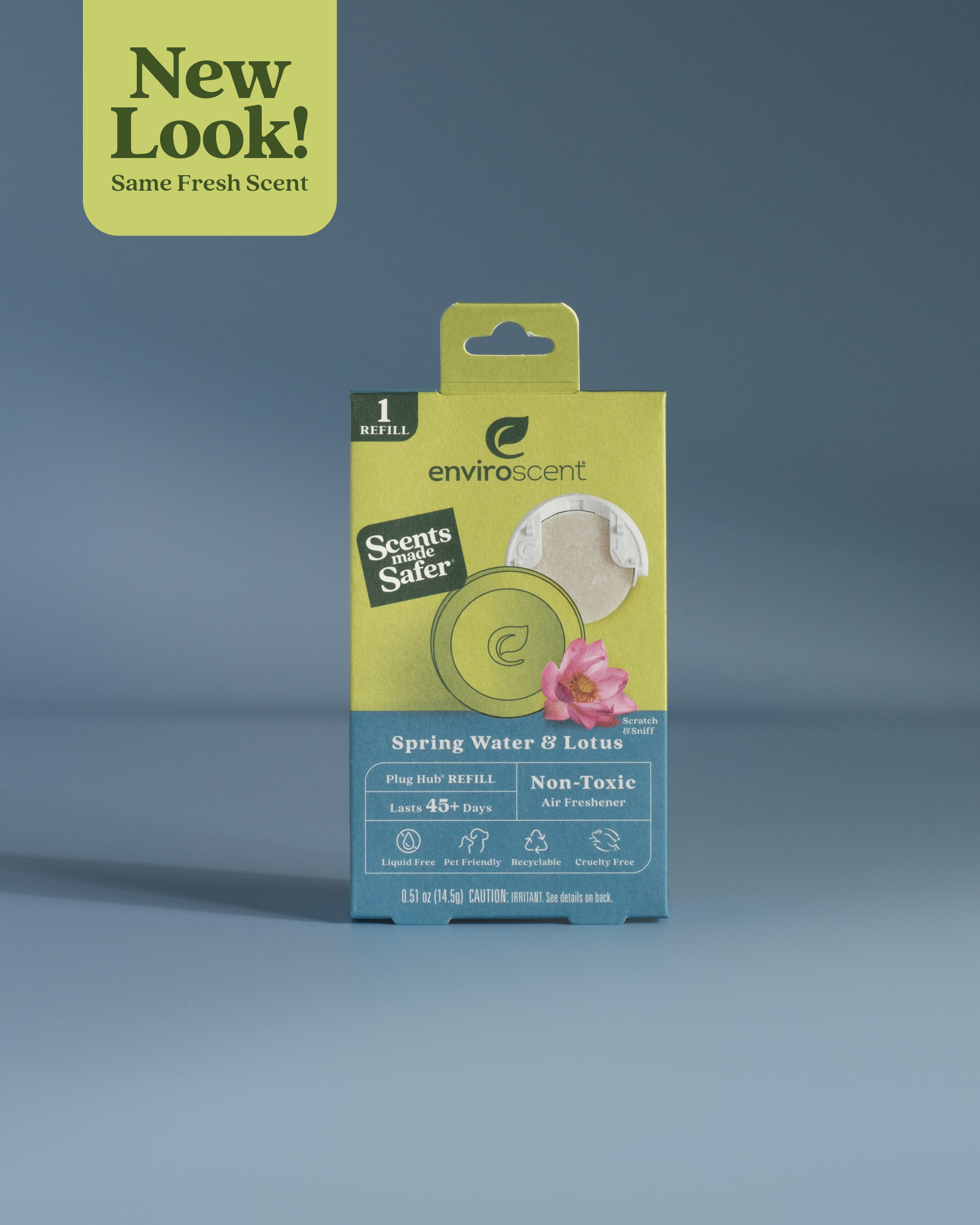Spring Water & Lotus Plug Hub® Refill in packaging