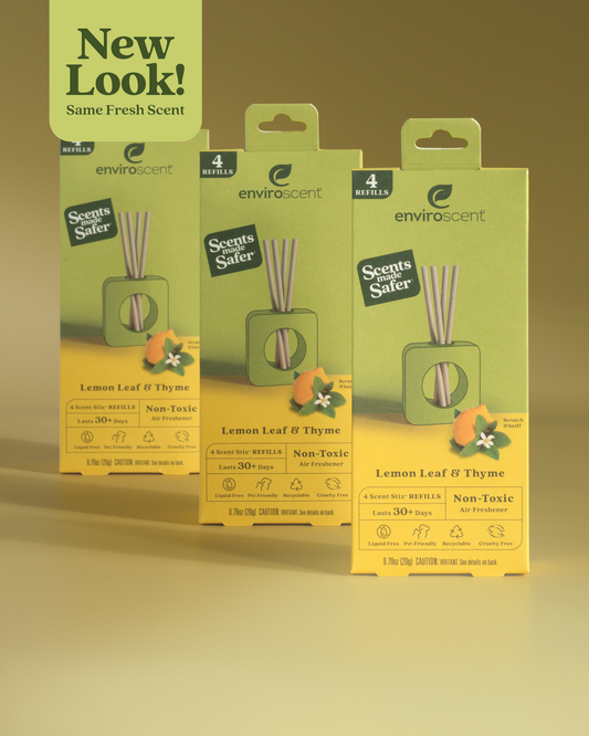 Lemon Leaf & Thyme Scent Stix refill bundle in packaging