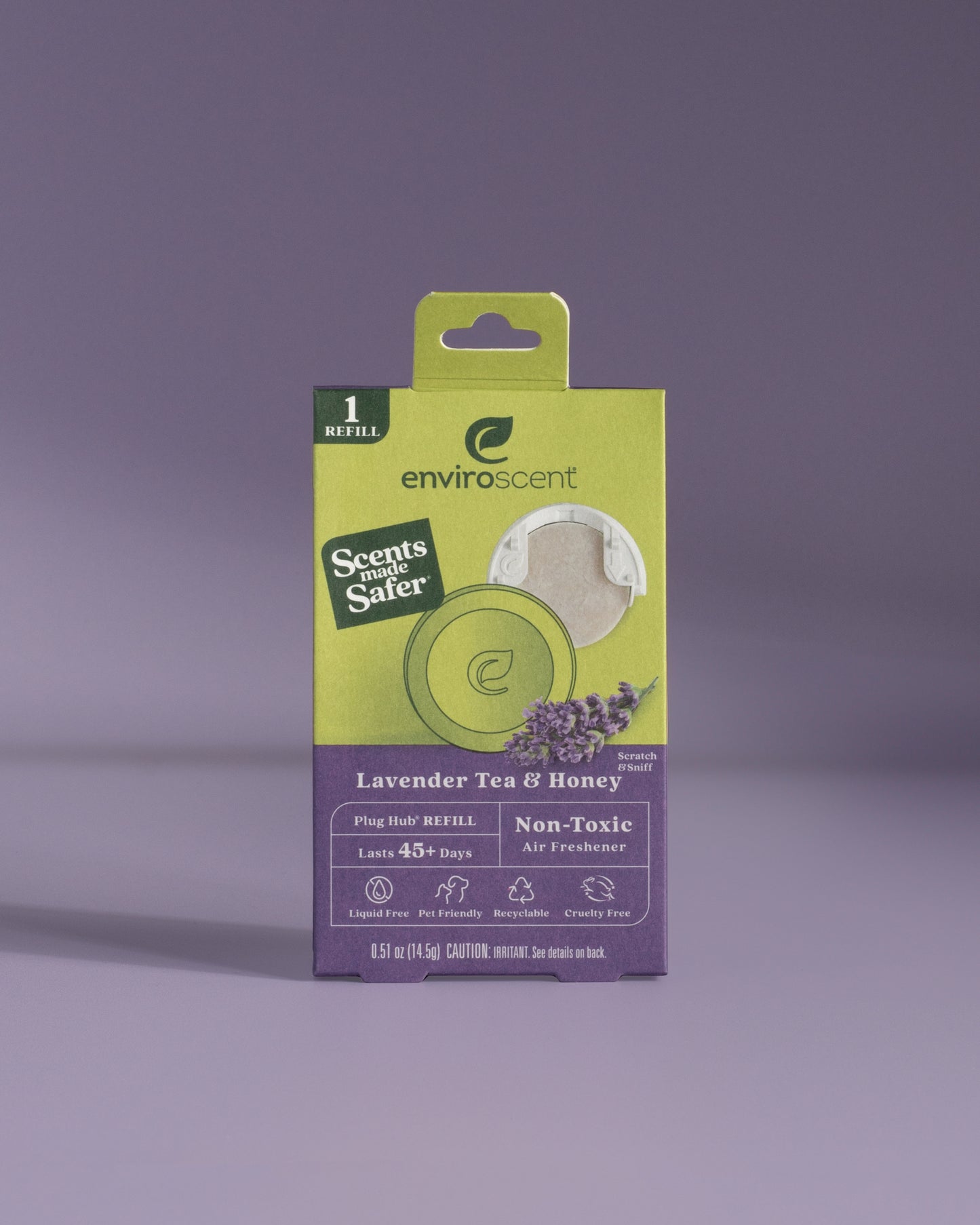 Lavender Tea + Honey Plug Hub® Refill in packaging