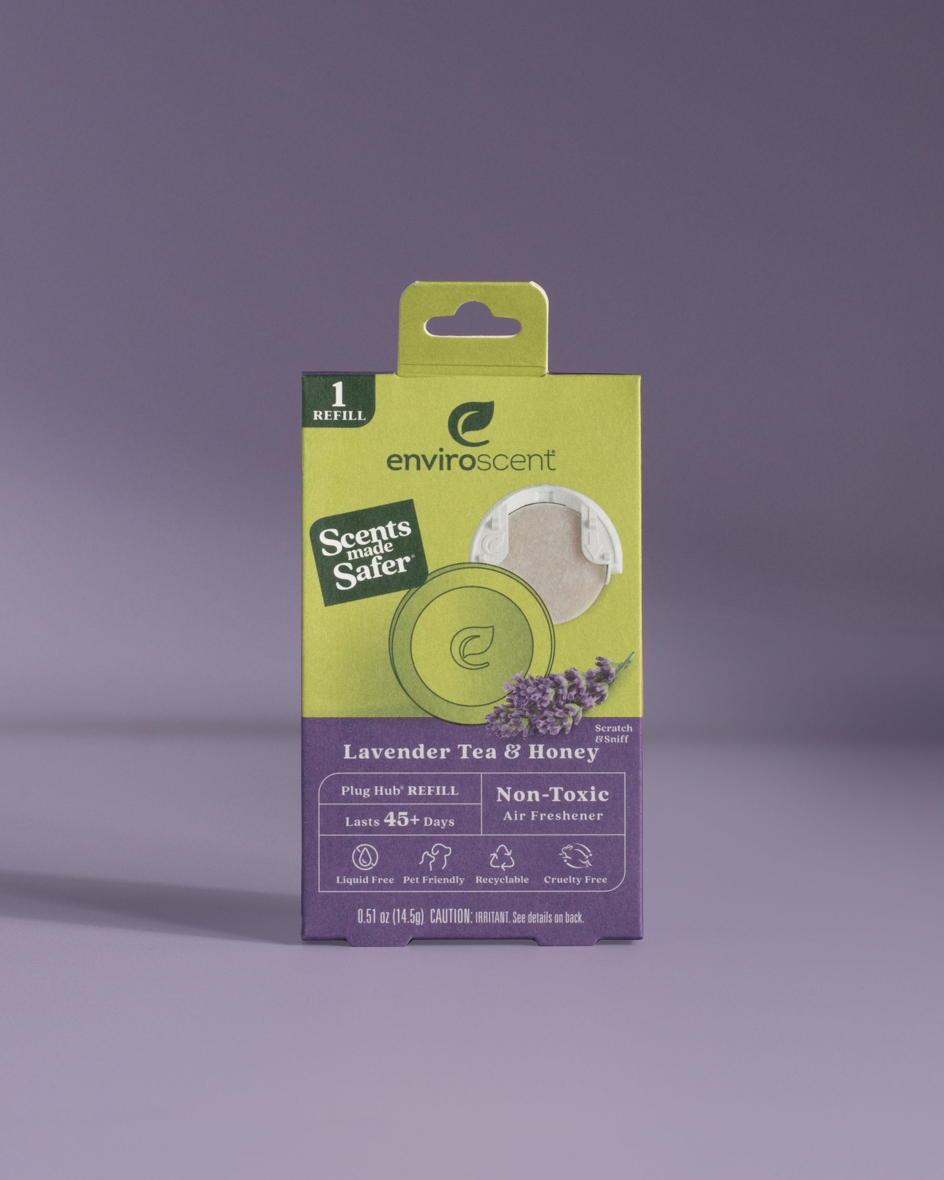 Lavender Tea + Honey Plug Hub® Refill in packaging