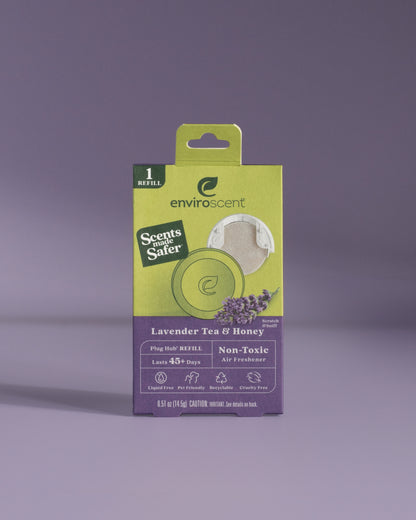 Lavender Tea + Honey Plug Hub® Refill in packaging