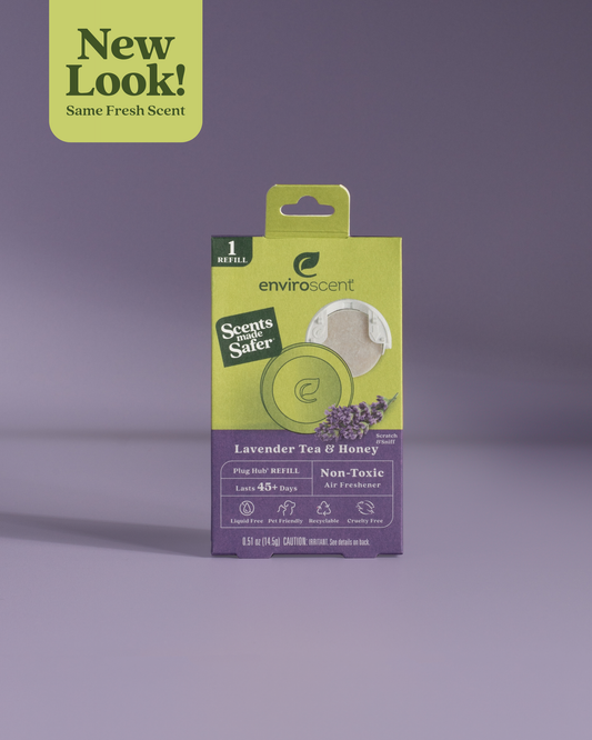 Lavender Tea + Honey Plug Hub® Refill in packaging