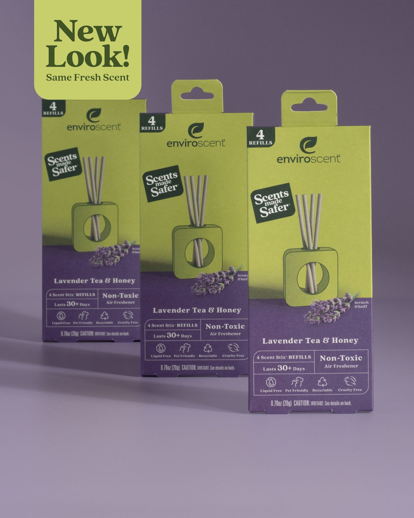 Lavender Tea & Honey Scent Stix Bundle in packaging