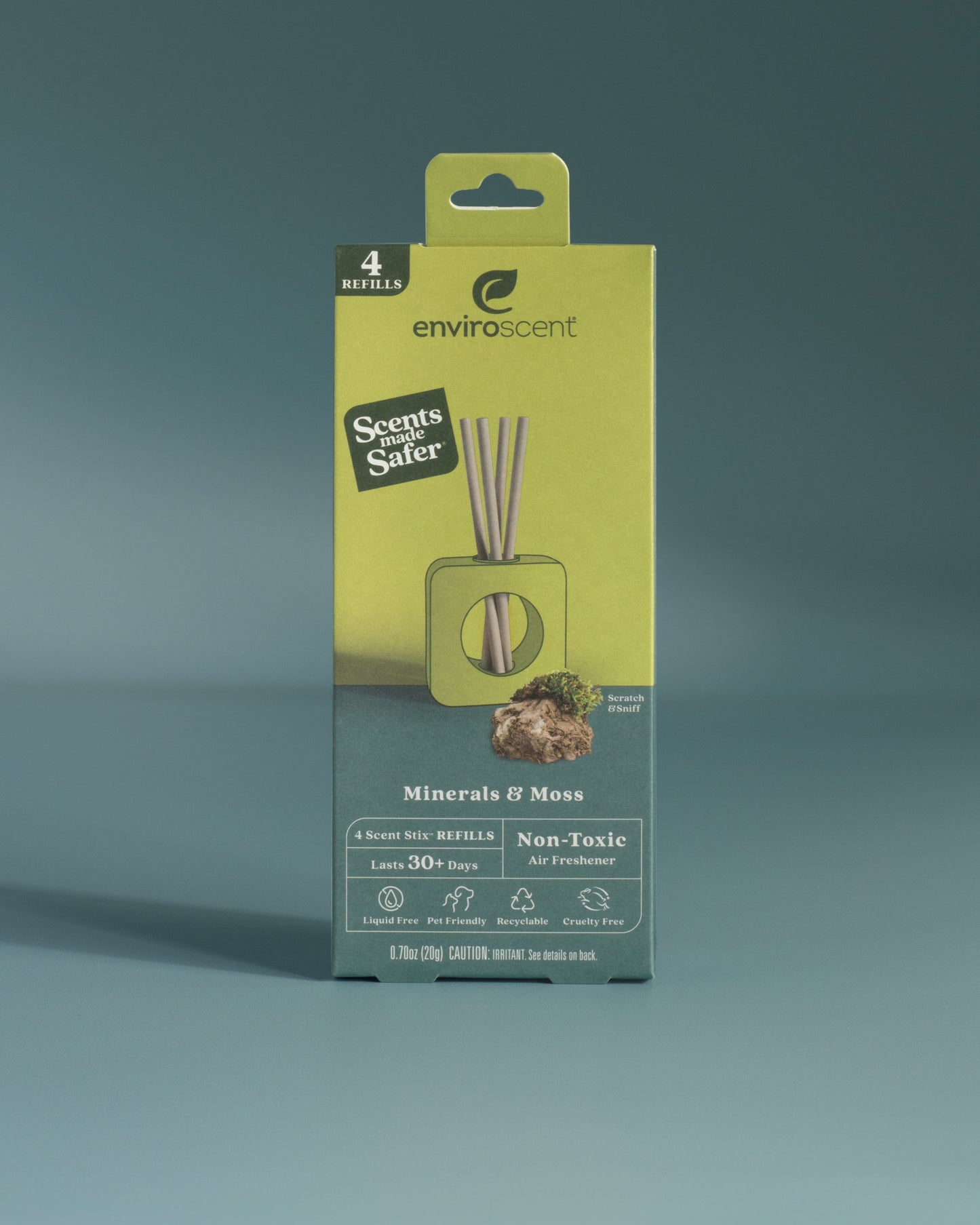 Minerals & Moss Scent Stix refill in packaging
