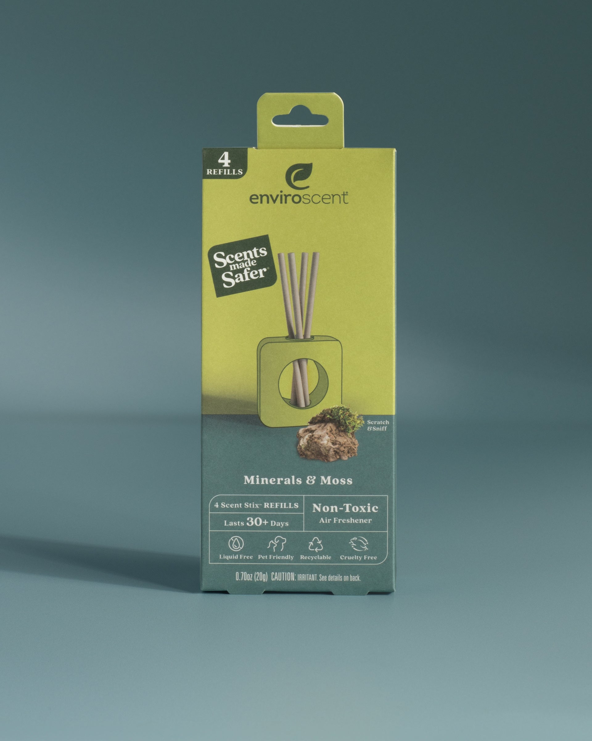 Minerals & Moss Scent Stix refill in packaging