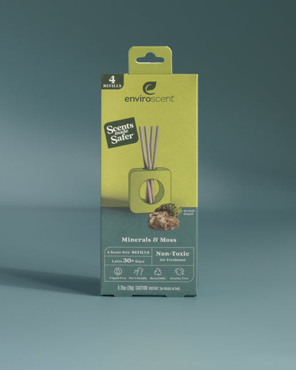 Minerals & Moss Scent Stix refill in packaging