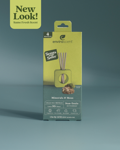 Minerals & Moss Scent Stix refill in packaging