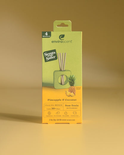 Pineapple & Coconut Stix refill in packaging