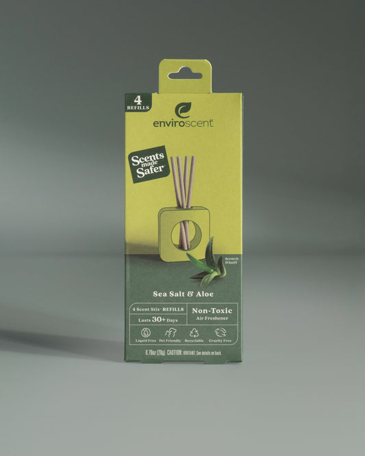Sea Salt & Aloe Scent Stix refill in packaging