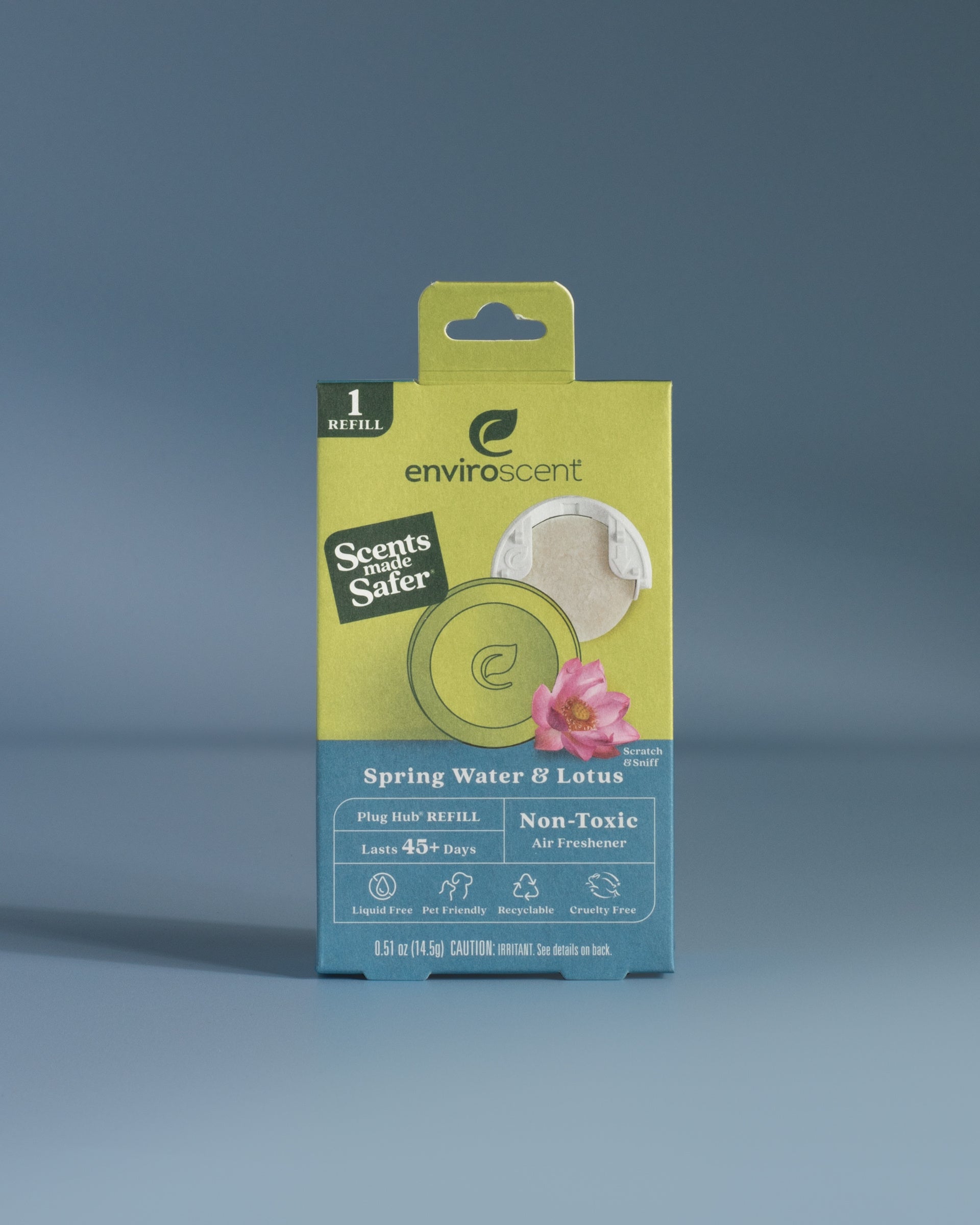 Spring Water & Lotus Plug Hub® Refill in packaging