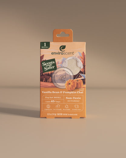 Plug Hub® Refill (Vanilla Bean & Pumpkin Chai]