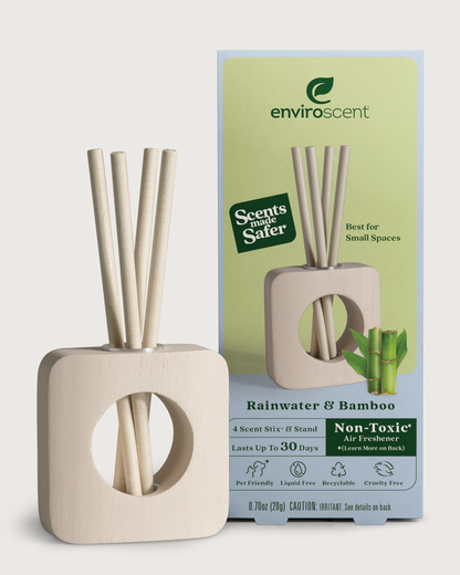 Scent Stix™ & Stand Starter Kit (Rainwater & Bamboo)