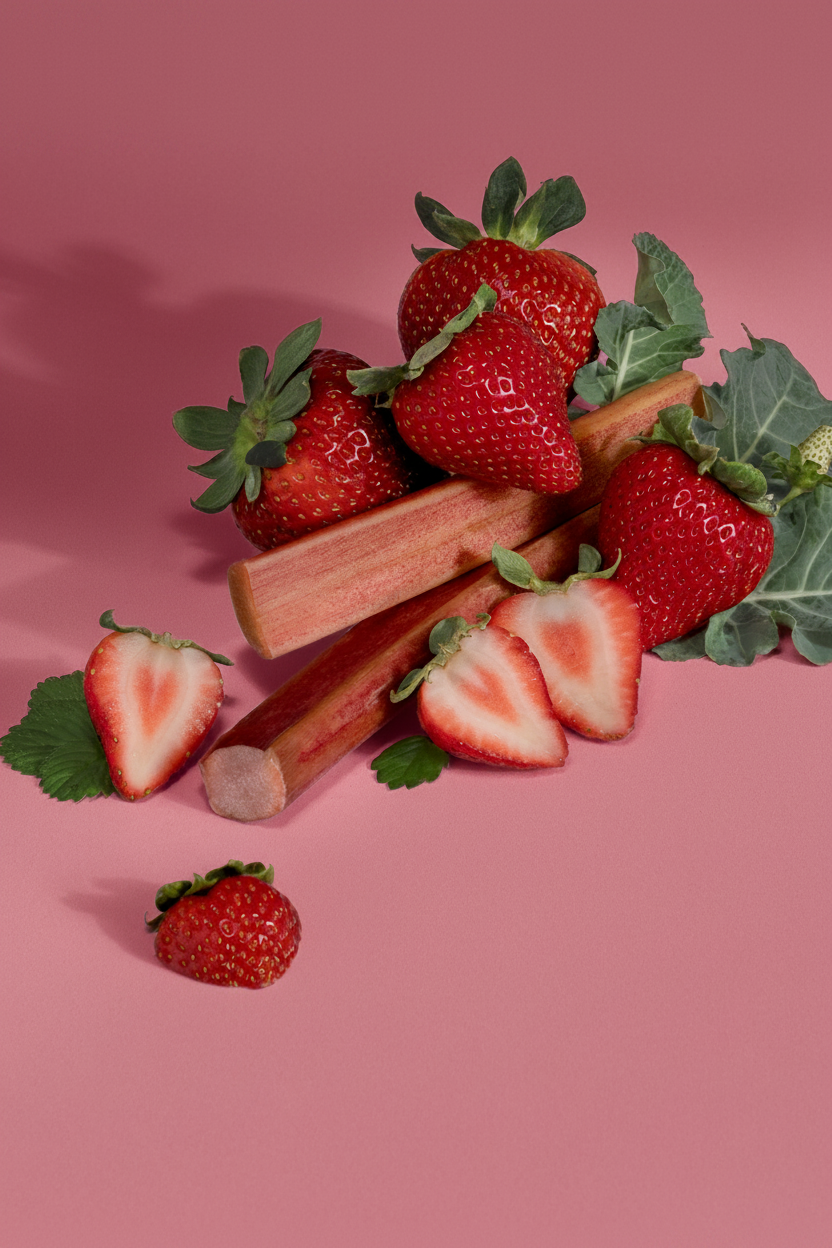 Wild Strawberry & Rhubarb Mobile