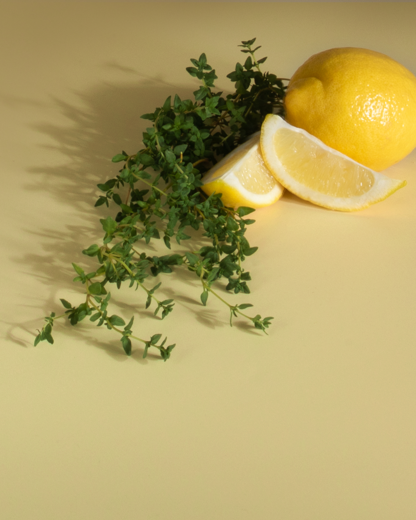Lemon Leaf & Thyme scent cues